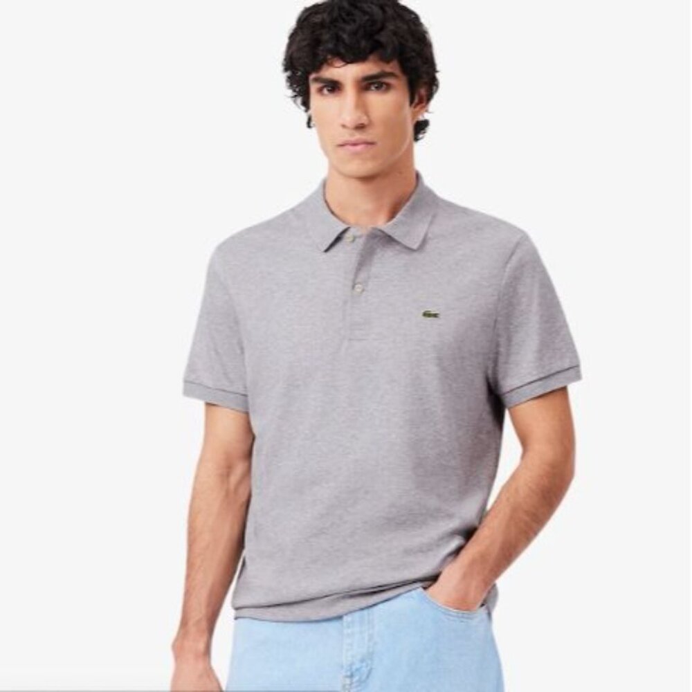 Lacoste Classic Chine Pique Cotton Polo Shirt | 6